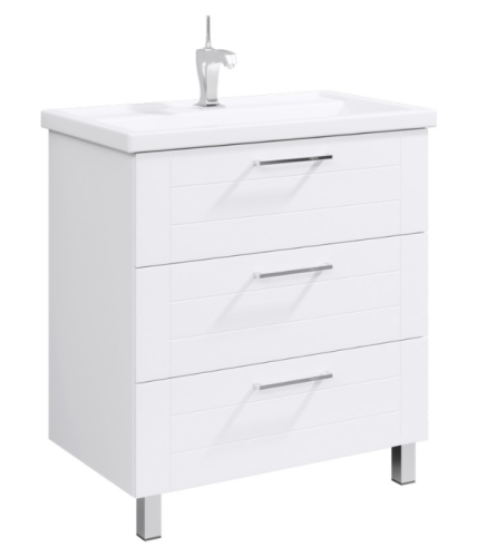 Тумба с умывальником AQWELLA Manchester 81 Белый MAN01083